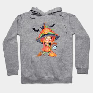 Pumpkin Witch Hoodie